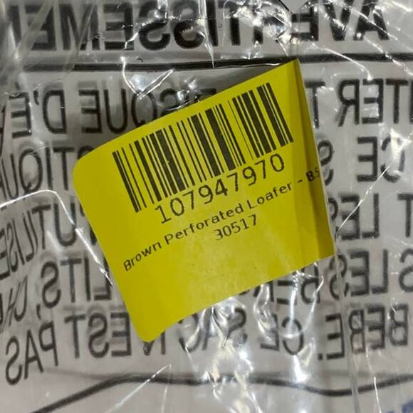 Loafer Flats Womens Size 8.5 Brown Faux Suede Slip On - Picture 6 of 6